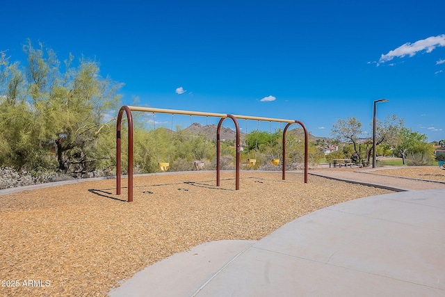 view of community playground