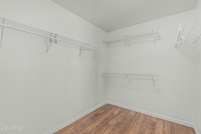 23637 N Desert Dr, Florence, AZ 85132 - spacious closet featuring wood finished floors