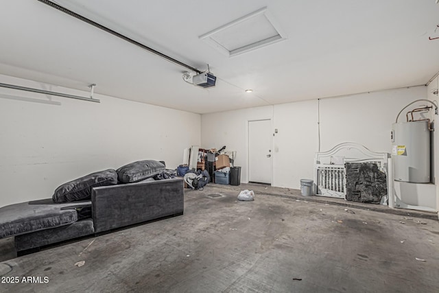 23637 N Desert Dr, Florence, AZ 85132 - garage featuring a garage door opener and electric water heater