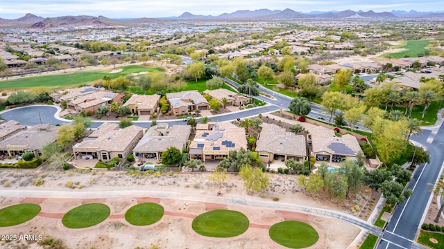 28247 N 128th Dr, Peoria, AZ 85383 - drone / aerial view with a residential view and a mountain view