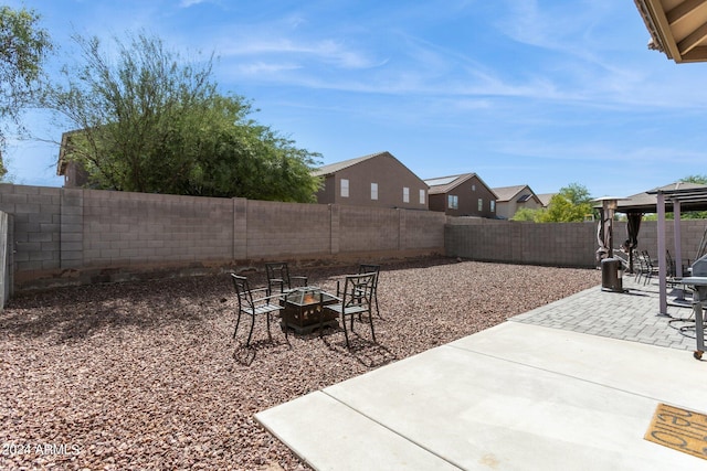 view of patio