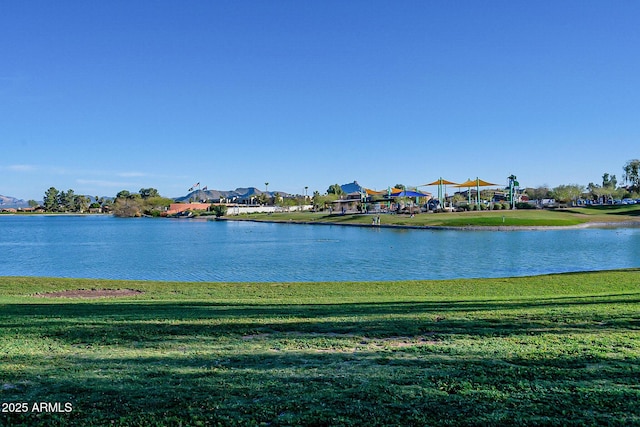 property view of water