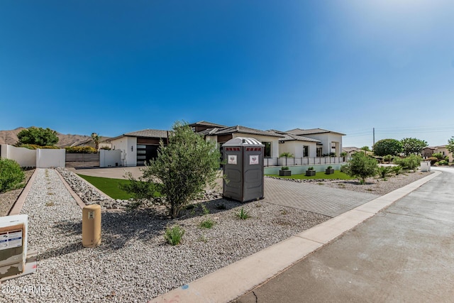 3653 E Runaway Bay Pl, Queen Creek, AZ 85142 - view of front of house featuring a residential view and stucco siding