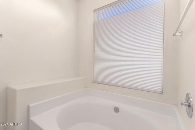 bathroom with a bathtub