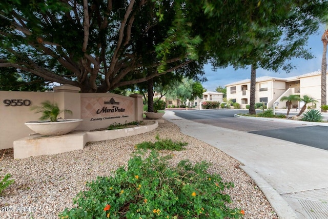 9550 E Thunderbird Rd Unit 152, Scottsdale, AZ 85260 - community / neighborhood sign with a residential view