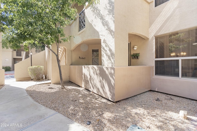9550 E Thunderbird Rd Unit 152, Scottsdale, AZ 85260 - entrance to property with stucco siding