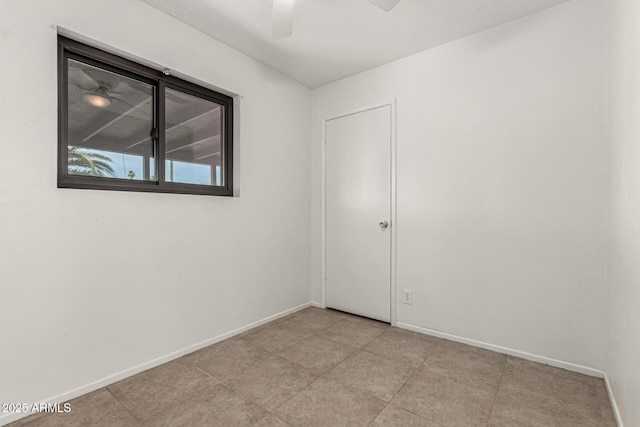 3208 W Port Royale Ln, Phoenix, AZ 85053 - empty room with ceiling fan and baseboards