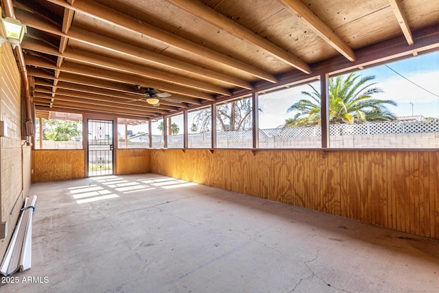 3208 W Port Royale Ln, Phoenix, AZ 85053 - view of unfurnished sunroom