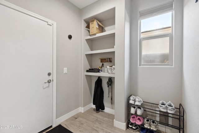 2741 S Gordon, Mesa, AZ 85209 - mudroom featuring light wood finished floors and baseboards