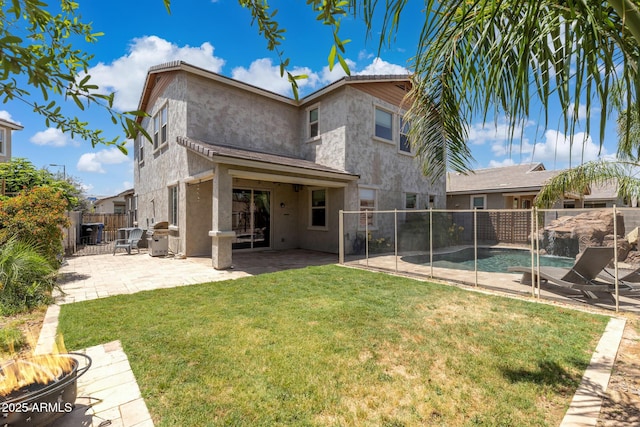 2741 S Gordon, Mesa, AZ 85209 - rear view of property with a patio and stucco siding