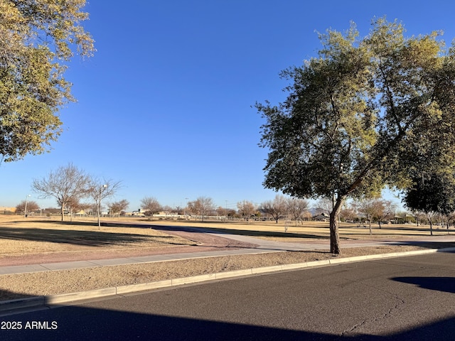 view of road