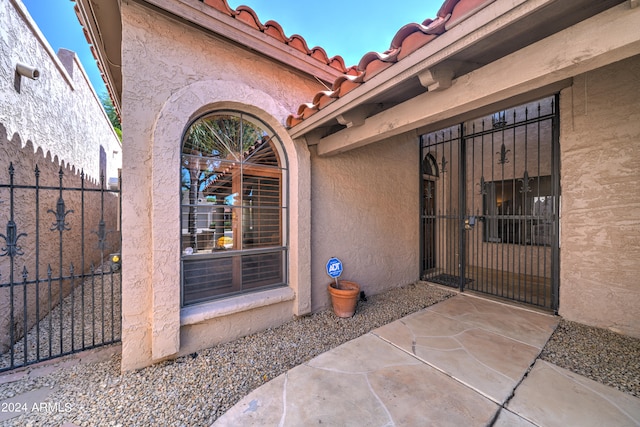 view of property entrance