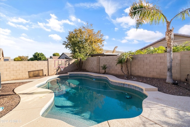 view of swimming pool