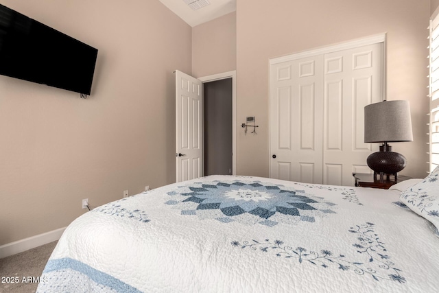 5226 S Fairchild Ln, Chandler, AZ 85249 - carpeted bedroom with a closet and baseboards