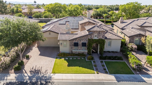 5226 S Fairchild Ln, Chandler, AZ 85249 - aerial view of property and surrounding area