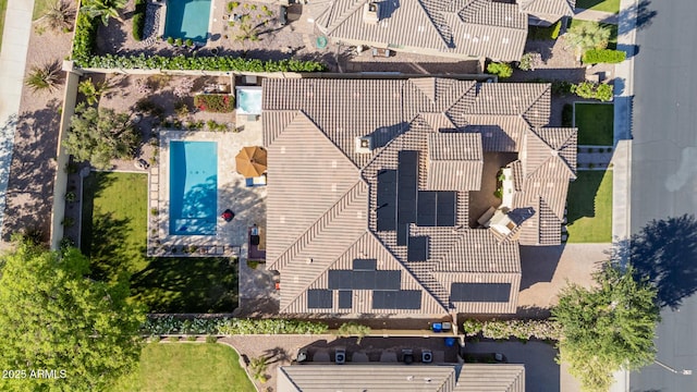 5226 S Fairchild Ln, Chandler, AZ 85249 - aerial view of a pool