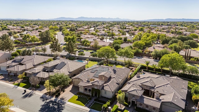 5226 S Fairchild Ln, Chandler, AZ 85249 - aerial view of residential area with a mountainous background