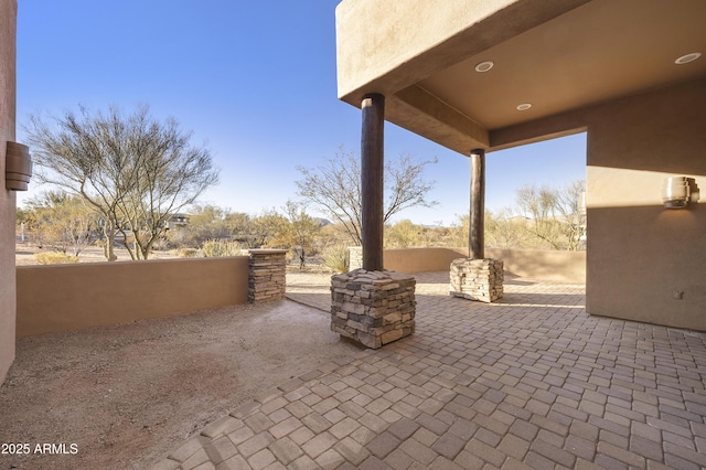 view of patio