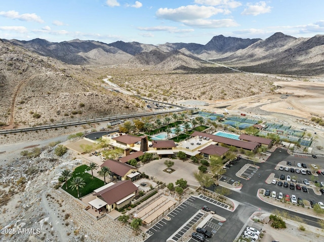 20701 W Minnezona Ave, Buckeye, AZ 85396 - birds eye view of property featuring a mountain view