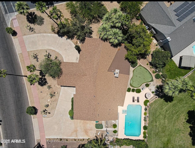 1106 N Villa Nueva Dr, Litchfield Park, AZ 85340 - drone / aerial view of a pool area