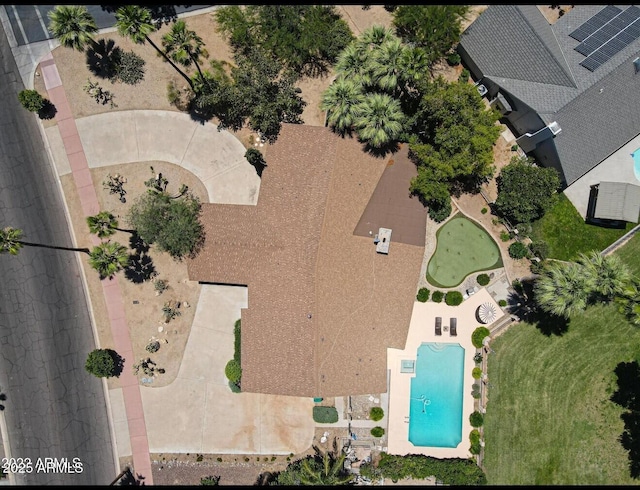 1106 N Villa Nueva Dr, Litchfield Park, AZ 85340 - aerial view of a pool
