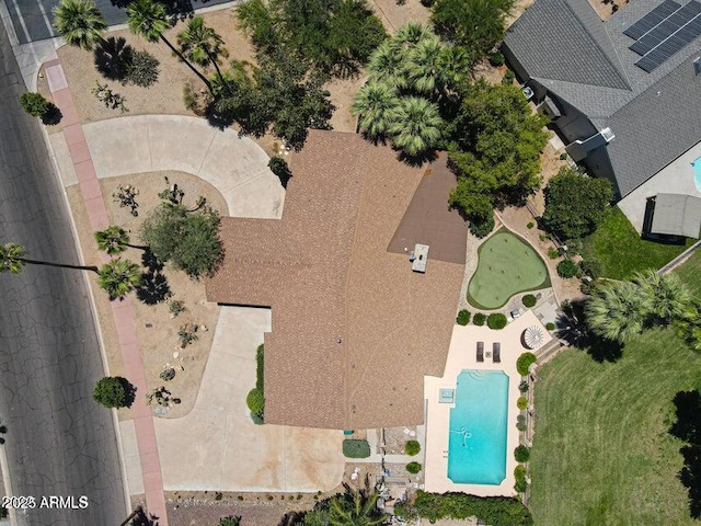 1106 N Villa Nueva Dr, Litchfield Park, AZ 85340 - aerial view of a pool