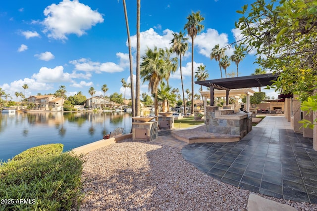 1241 W Lobster Trap Dr, Gilbert, AZ 85233 - dock area with a water view