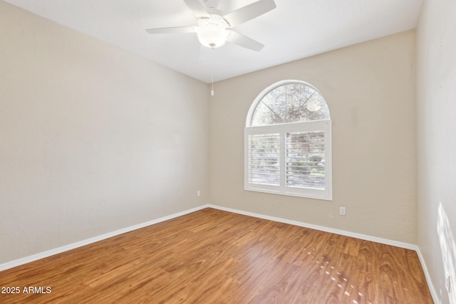 1241 W Lobster Trap Dr, Gilbert, AZ 85233 - unfurnished room with light wood-type flooring and a ceiling fan