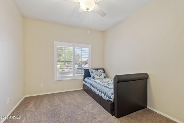 1241 W Lobster Trap Dr, Gilbert, AZ 85233 - bedroom with carpet flooring and a ceiling fan
