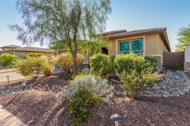 18108 W Cassia Way, Goodyear, AZ 85338 - view of front facade featuring stucco siding and a tiled roof