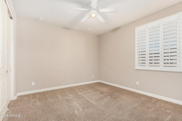 18108 W Cassia Way, Goodyear, AZ 85338 - unfurnished bedroom with carpet, a closet, and a ceiling fan