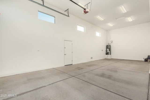 18108 W Cassia Way, Goodyear, AZ 85338 - garage with water heater and a garage door opener