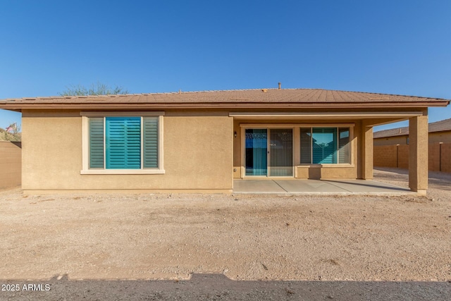 18108 W Cassia Way, Goodyear, AZ 85338 - rear view of house featuring a patio and stucco siding