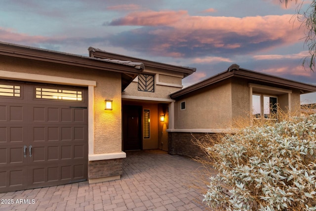 18108 W Cassia Way, Goodyear, AZ 85338 - view of front of house featuring stucco siding and a garage