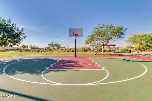 18108 W Cassia Way, Goodyear, AZ 85338 - view of basketball court with community basketball court and a gazebo