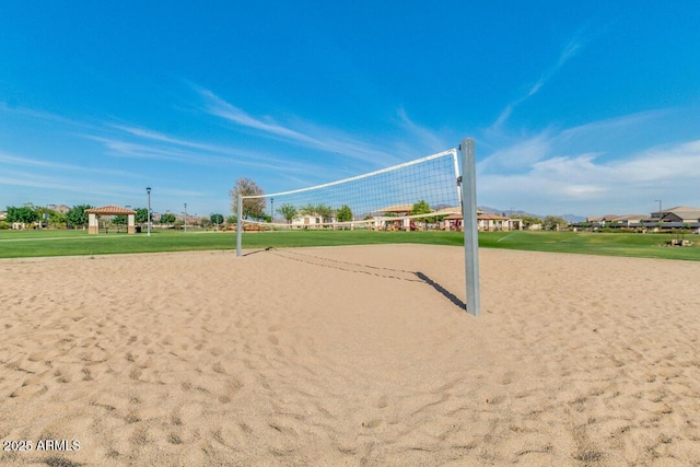 18108 W Cassia Way, Goodyear, AZ 85338 - view of property's community with volleyball court, a gazebo, and a lawn