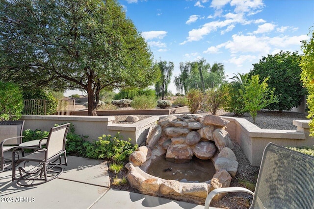 view of patio