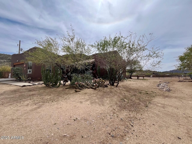43014 N 12th St, New River, AZ 85087 - view of front facade featuring fence
