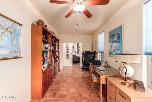 43014 N 12th St, New River, AZ 85087 - hall featuring an office area