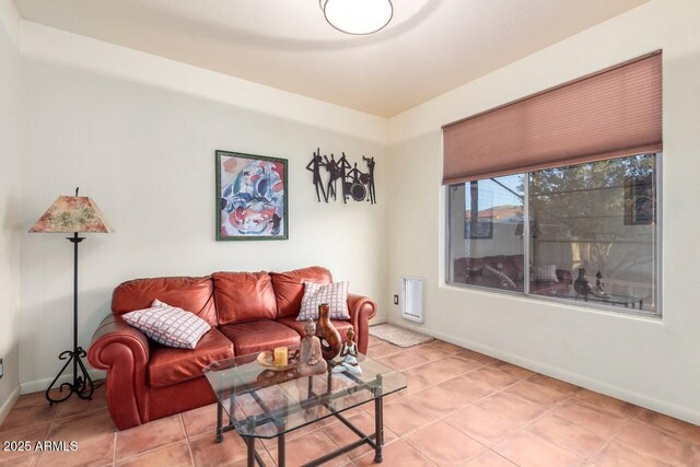 43014 N 12th St, New River, AZ 85087 - living area featuring baseboards and light tile patterned floors