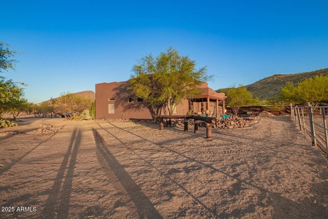 43014 N 12th St, New River, AZ 85087 - view of yard with a mountain view