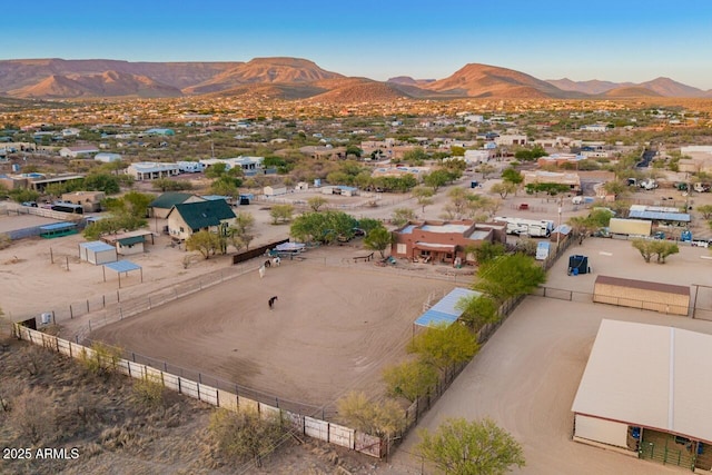 43014 N 12th St, New River, AZ 85087 - drone / aerial view of a mountain backdrop