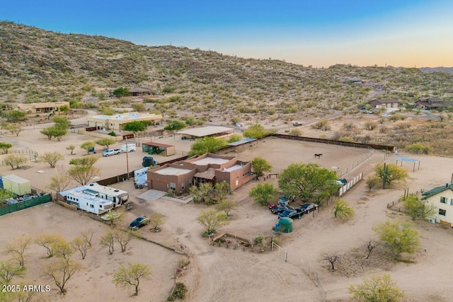 43014 N 12th St, New River, AZ 85087 - aerial view of a desert landscape and a mountain backdrop