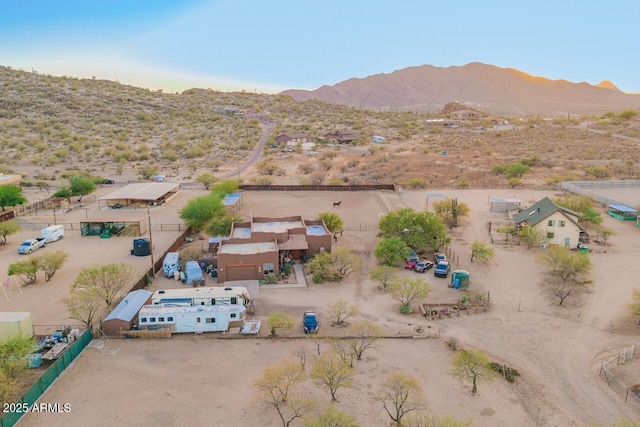 43014 N 12th St, New River, AZ 85087 - view of rural area with a desert landscape and mountains