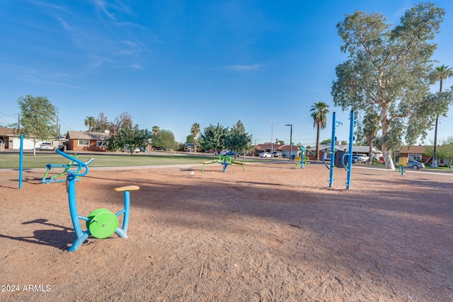 view of playground