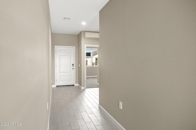 1471 S 239th Dr, Buckeye, AZ 85326 - corridor featuring baseboards and recessed lighting