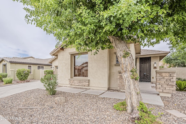 4067 S White Dr, Chandler, AZ 85249 - view of front of house featuring stucco siding