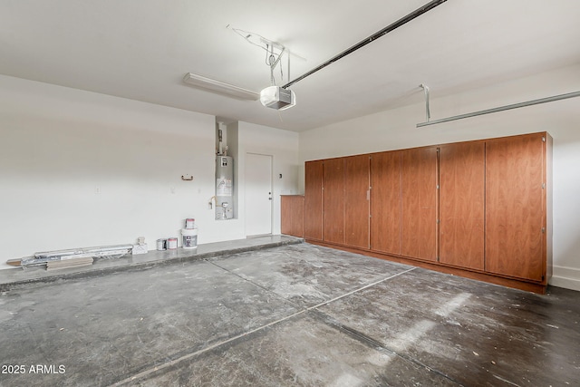4067 S White Dr, Chandler, AZ 85249 - garage featuring a garage door opener and water heater