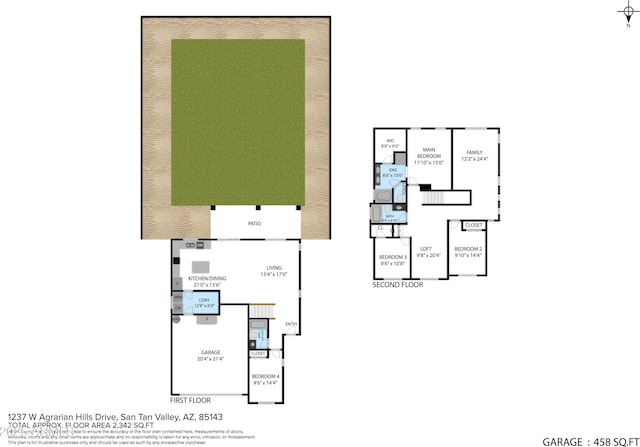 1237 W Agrarian Hills Dr, San Tan Valley, AZ 85143