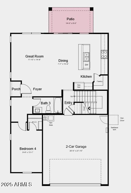 25172 N 165th Ln, Surprise, AZ 85387 - property floor plan
